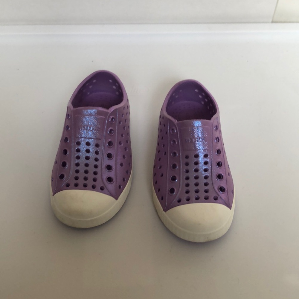 Native Purple Toddler Shoes
